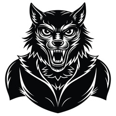 werewolf  vector icon