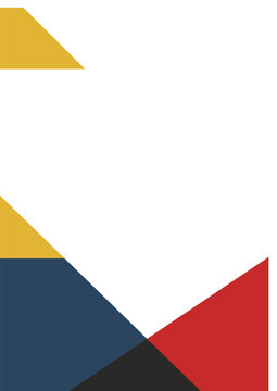 Abstract corporate background with color combination and triangle shape vector illustration