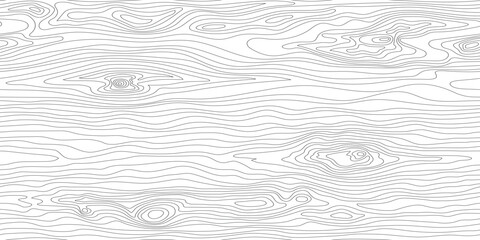 Seamless wood texture, wood plank, black lines on white background, vector design, banner