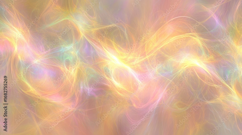 Poster abstract background with flowing light and pastel colors perfect for design projects