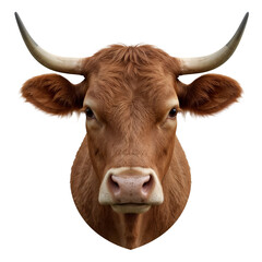 cow with horns