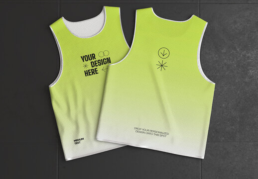 Sports Sleeveless Shirt Mockup
