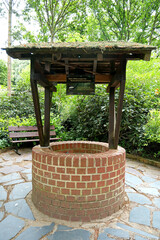 Wishing well at Birdworld, Surrey.