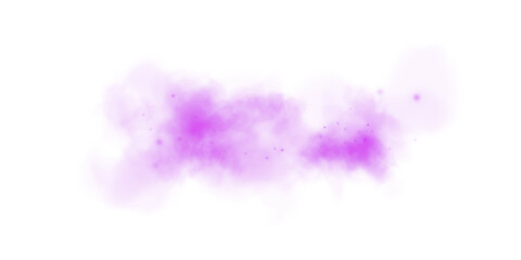 Ethereal Purple Mist and Fog with Soft Smoke Swirls and Dust Explosion, Transparent Haze, and Dreamy Atmospheric Effect for Abstract Backgrounds