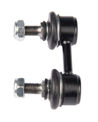 Auto suspension parts, stabilizer bar on a white background