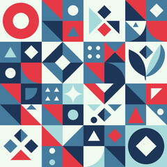 Flat Geomatric Pattern