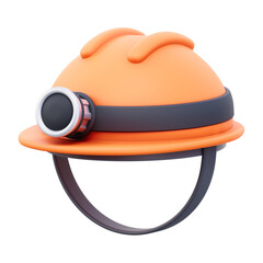 safety helmet 3d illustration