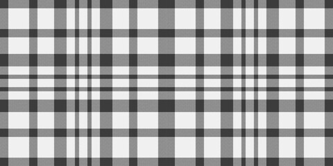 Classic monochrome plaid pattern. Versatile textile design for backgrounds, fashion, and graphic projects. Timeless elegance for diverse creative applications.