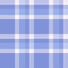 Soft blue plaid seamless pattern. A calming, classic design ideal for backgrounds, textiles, web design, or adding a touch of traditional charm to any project.