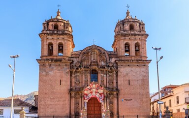 Fototapeta premium Church of San Pedro in Cusco, Peru