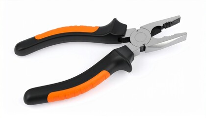 Fototapeta premium pliers on white background
