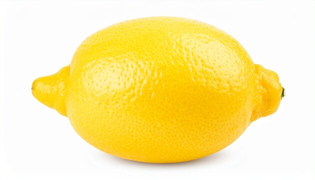 lemon isolated on white background