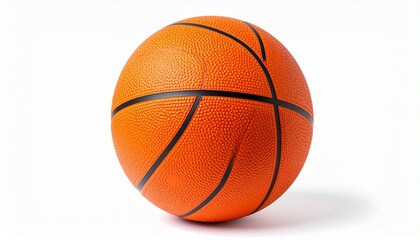 basketball isolated on white background