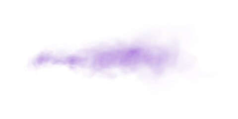 Light Purple Smoke. Transparent Cloud Effect with Soft Mist and Vapor Texture
