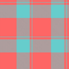 Geometric plaid pattern in a modern color palette. Versatile design for textiles, fashion, or backgrounds. Evokes a sense of comfort and style.