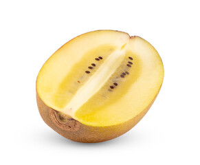 gold kiwi isolated on transparent png