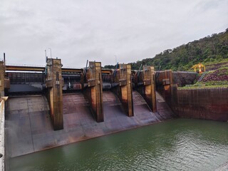 A spillway is a structure constructed at or near the dam site to dispose of surplus water from the...