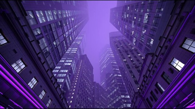 trading, stock exchange, black and white, ultra high definition 8k glowing in purple neon light 91_51 --bs 2 --motion low 1_4K_10s