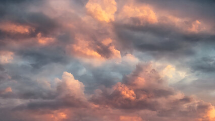 Fototapeta premium clouds at sunset