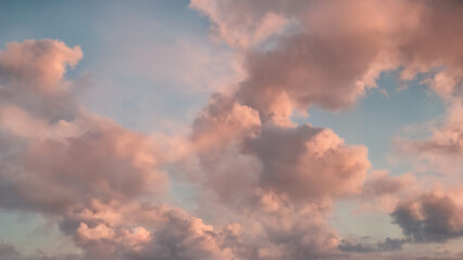 Obraz premium clouds at sunset