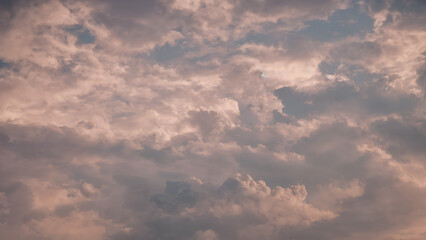 clouds at sunset