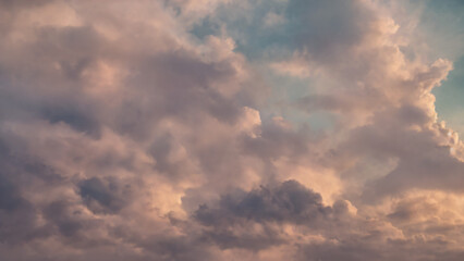 Fototapeta premium clouds at sunset