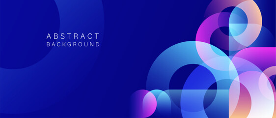Abstract neon wave background with glowing curved shapes in vibrant blue and pink gradients. Suitable for technology, futuristic design, and creative branding.