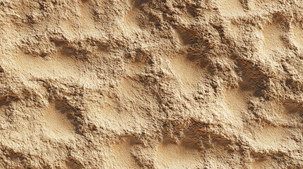Close-up overhead shot of soft golden sand surface showing delicate patterns and subtle shading, realistic seamless texture 