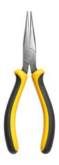 Miniature insulated pliers with precision tips, designed for delicate electrical component handling.
