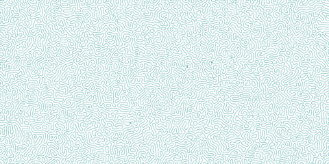 Turing Abstract Pattern, suitable for any business. White and blue color diffusion reaction seamless pattern. abstract Reaction-diffusion or Turing pattern formation, coral reef, natural texture.