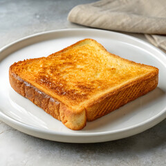 Perfectly Toasted Bread: A Close-Up View
