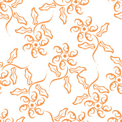 cute flower pattern image for fabric textile or wall decoration
