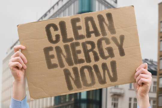 "Clean energy now" urgent action for renewable power and environmental responsibility. URGENCY. ACTION. FUTURE. PLANET. GREEN. RIGHTS. CHANGE.
