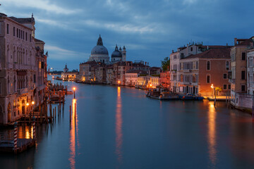 Grand Canal at Dusk in Venice, Italy