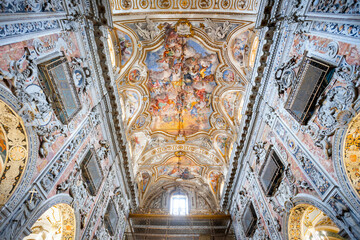 Chiesa Santa Caterina Church interior in Palermo