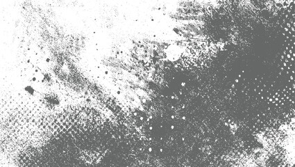 Gray white speckled textured background vector