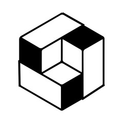 cute lovely gaming object and puzzles in vector art