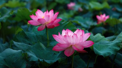 pink lotus flower
