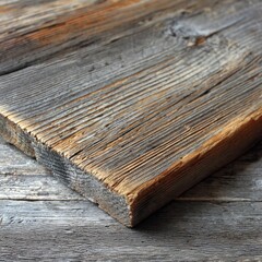 Fototapeta premium Rustic Wooden Plank Background with Natural Texture and Grain
