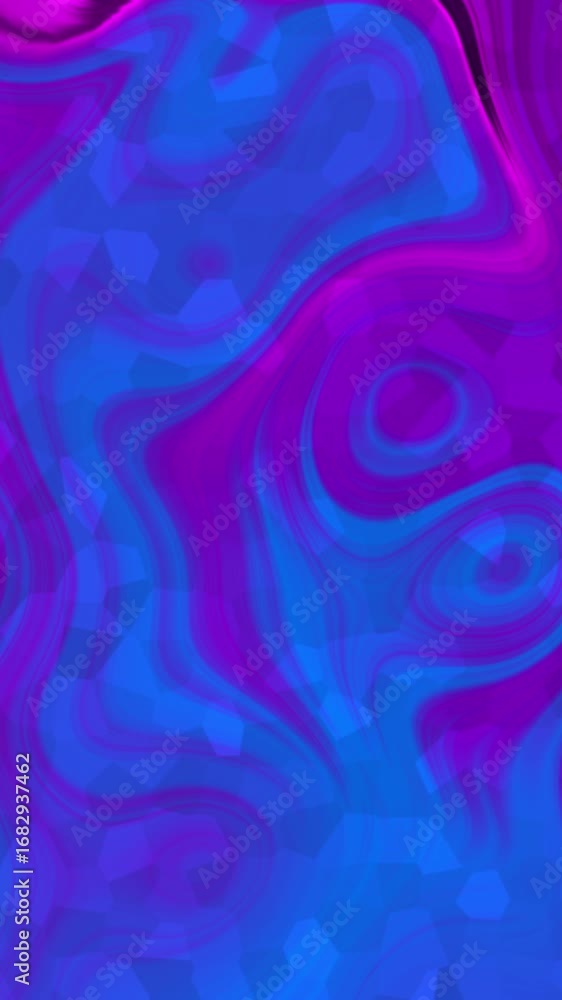 Poster fluid purple and blue gradients flow seamlessly, creating a mesmerizing visual experience. perfect f