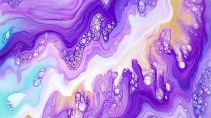 Obraz premium Luxurious Pastel Marbling Texture Wallpaper with Ethereal Beauty and Elegant Flowing Patterns