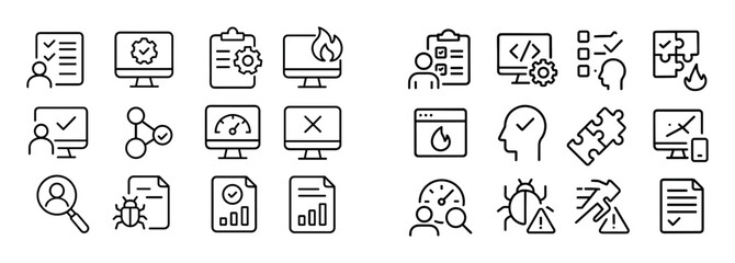 Software Test Icons