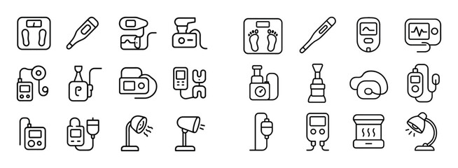 Health Device Icons