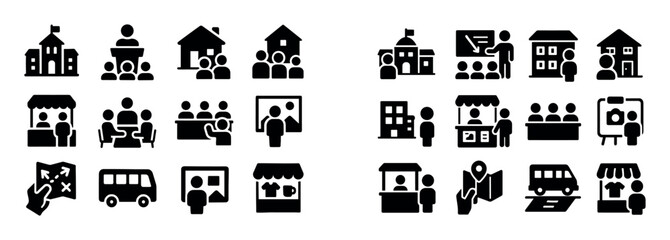 College Admission Icons