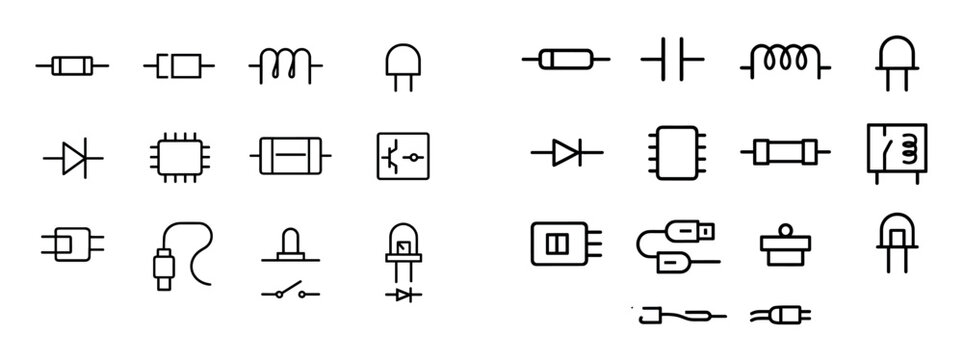 Electronics Repair Icons