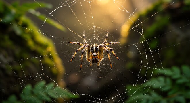 spider on web
