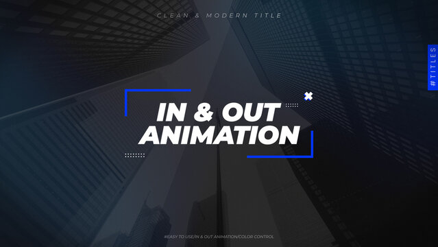 Clean & Modern Title 03