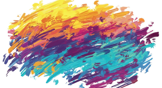 **🖼️ Caption (SEO-optimized, max 200 characters):**  
Adobe illustrator artwork vector illustration of vibrant abstract brush strokes in bold colors, dynamic textures, and energetic composition