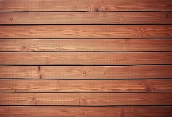 Obraz premium Horizontal brown wood planks, rustic texture, aged wood background, weathered, wall