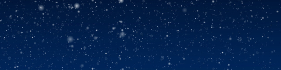 Falling snowflakes on black background Vector, PNG Falling snow isolated, Christmas background, white snow on black background. PNG Snowfall. Real . Christmas background Snowfall texture PNG
